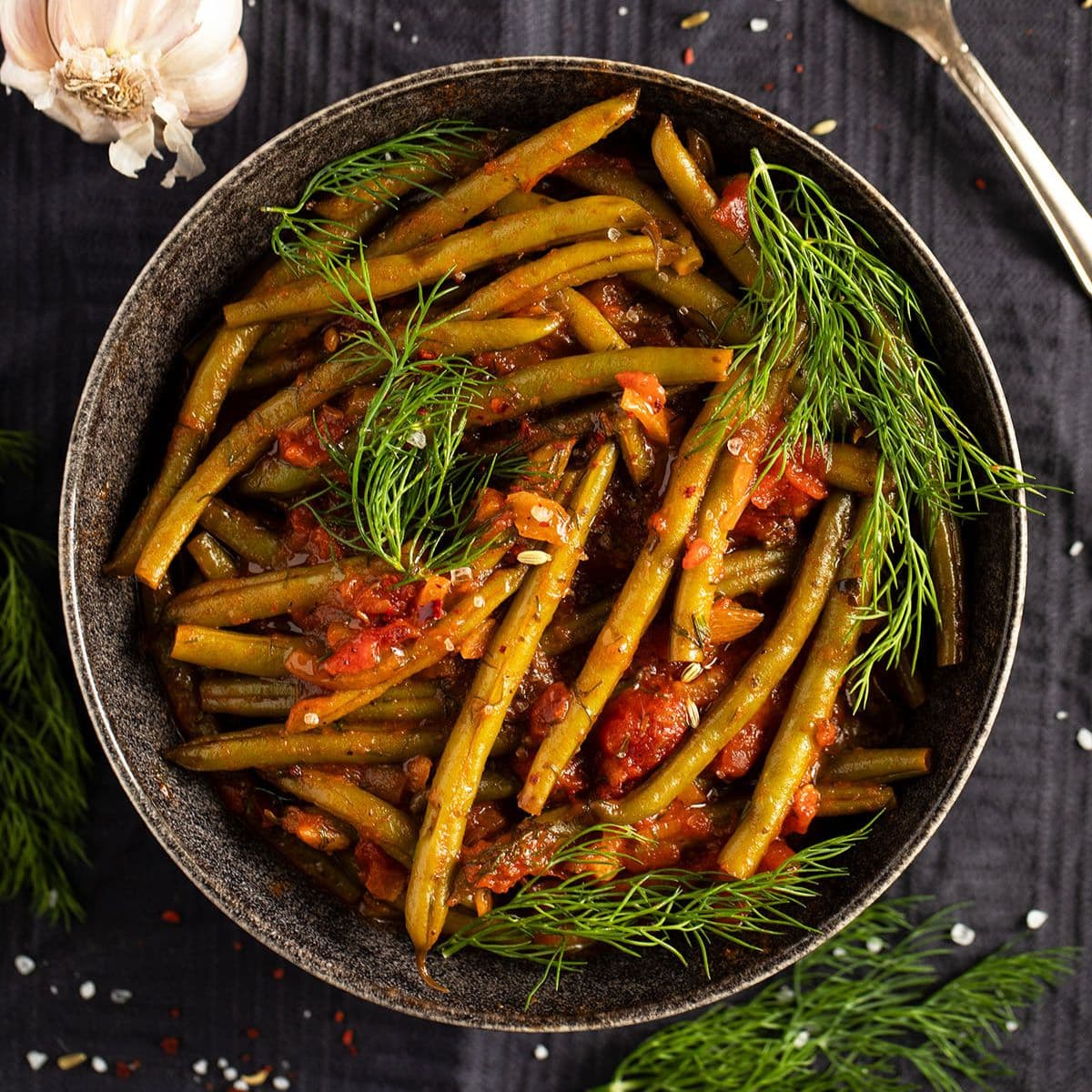 Easy Green Bean Stew: Fresh or Frozen, One-Pot & Flavorful