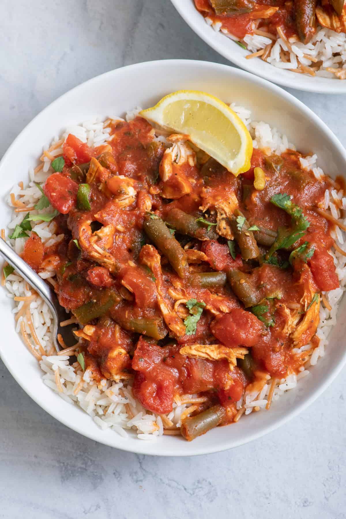One-Pot Lebanese Green Bean Stew (Loubieh): Vegan & Easy